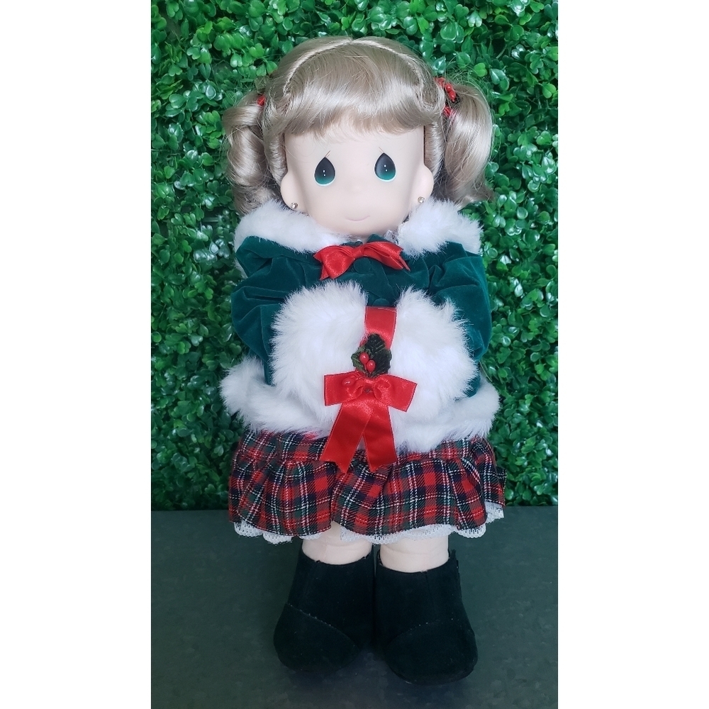 3. Christmas Precious Moments doll - Stephanie
